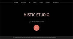 Desktop Screenshot of misticstudio.waw.pl